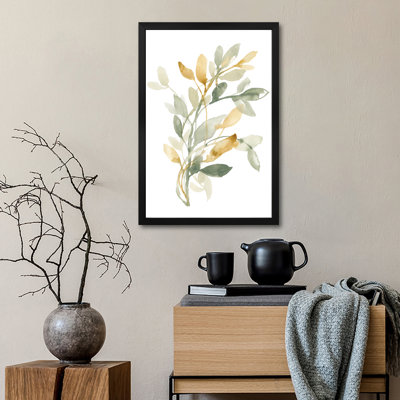 Sage & Sienna Leaves II Premium Framed Posters