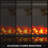 Saad Black Electric Fireplace-649784597