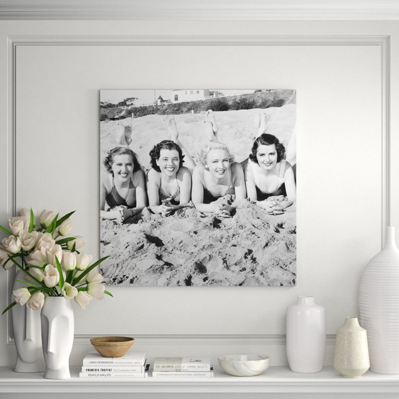 Beach Day! Print, 36" H x 36" W x 1" D, Acrylic