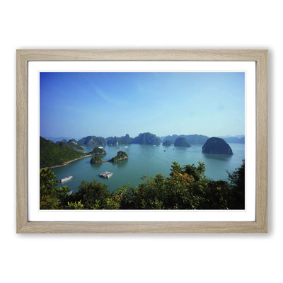 Landscape Halong Bay Vietnam (1) Framed Photographic - Framed Print