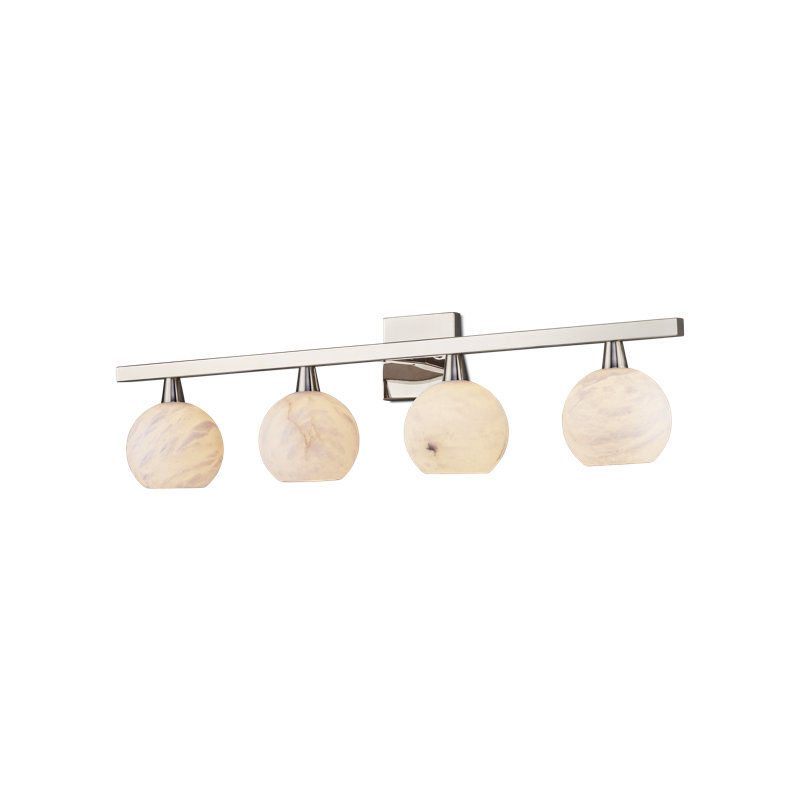 Bombelles 4 - Light Bath Bar, Polished Nickel