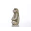 Statue grenouille assise en posture de lotus