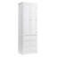 Grande armoire de rangement avec trois tiroirs pour la salle de bain / bureau