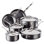 Hestan NanoBond 10-Piece Stainless Steel Cookware Set