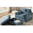 37" Single Sofa With Storage Ottoman