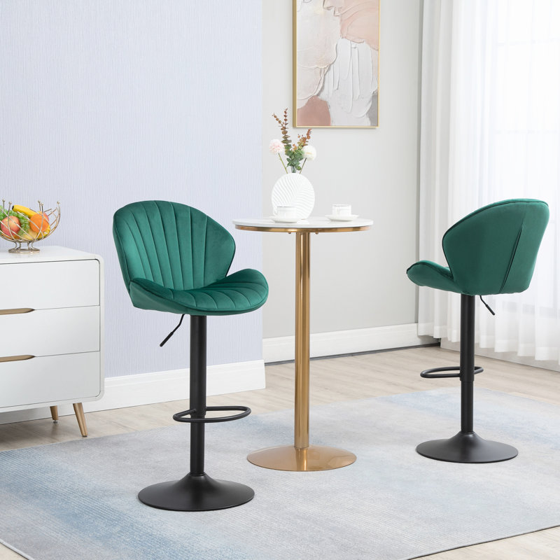 De 2 chaises de bar réglables avec et repose-pieds, hauteur de comptoir pour tabourets de cuisine de pub 2, repose-pieds arrière, utilisation