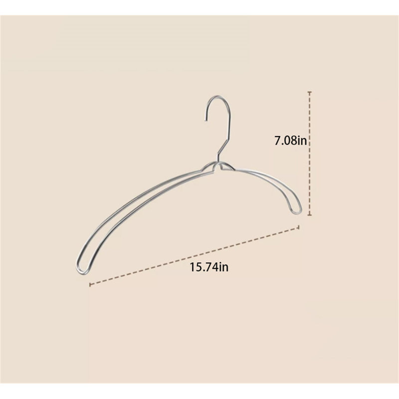 Séchoir à linge en acier inoxydable, 10