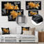 Rhododendron jaune et noir «Midnight Bloom I» - impression d'art mural rhododendron-918703534-948631945