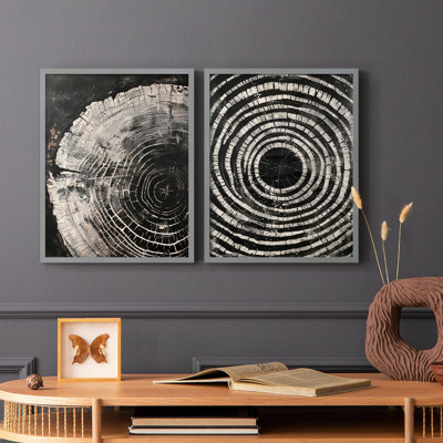 ABSTRACT Series Cxxxiii - reproduction encadrée de qualité supérieure - prête à être accrochée - aucun clou requis - aucun clou requis