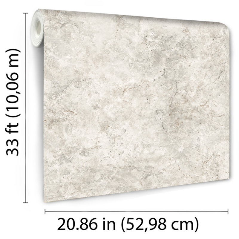 Papier peint luxueux en marbre, Gray