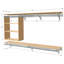 Tablette double avec tablettes réglables-26704181-26704170