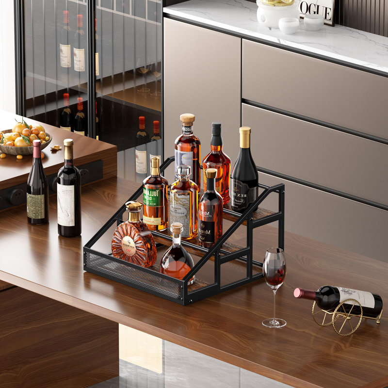 Wine Bottle Rack Brown