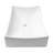 White Rectangular Vessel Bathroom Sink