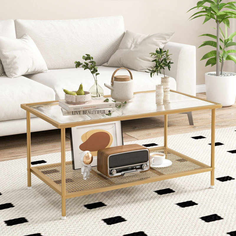 Ajdina Coffee Table with Storage
