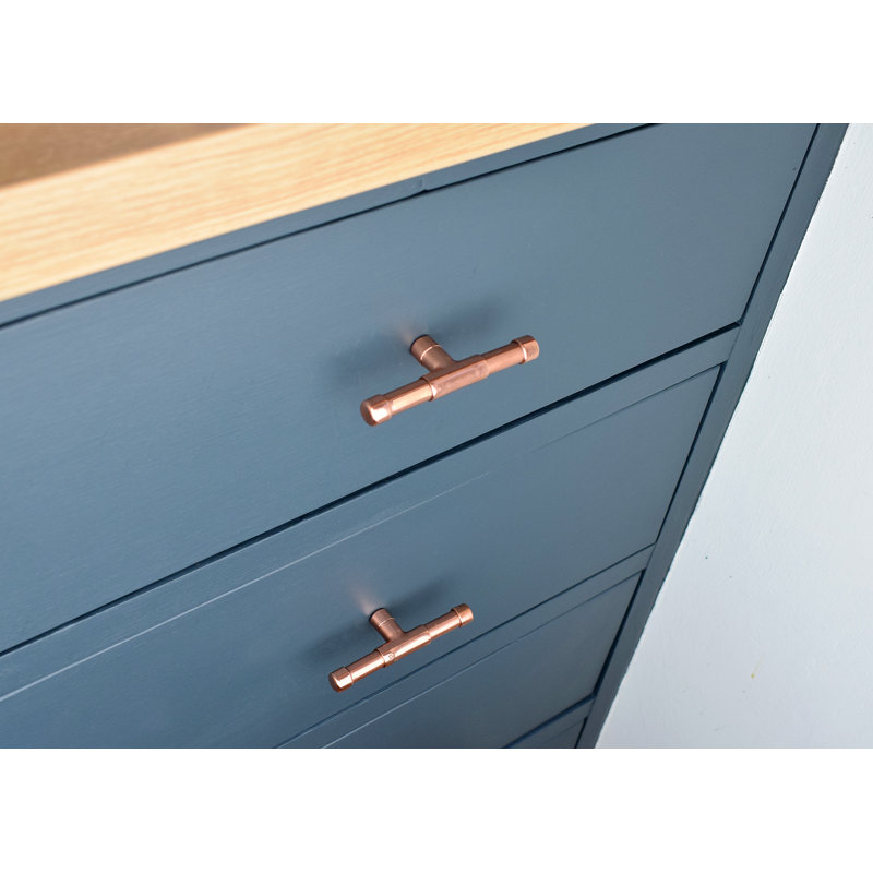 Solid Copper Knob (Mini) Extended T-Shape
