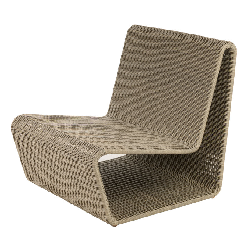 Lola Adirondack Chair, Gray