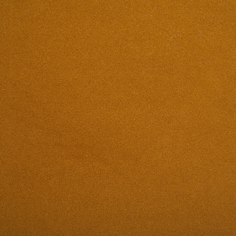 Repose-pieds standard large 26,8 po Robbie, Velours moutarde