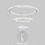 Lowellville 3 - Light Crystal LED Chandelier-2120427577