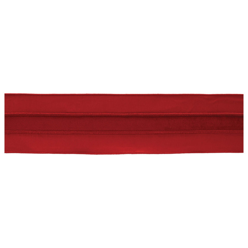 Wired Ribbon (Set of 2), Red