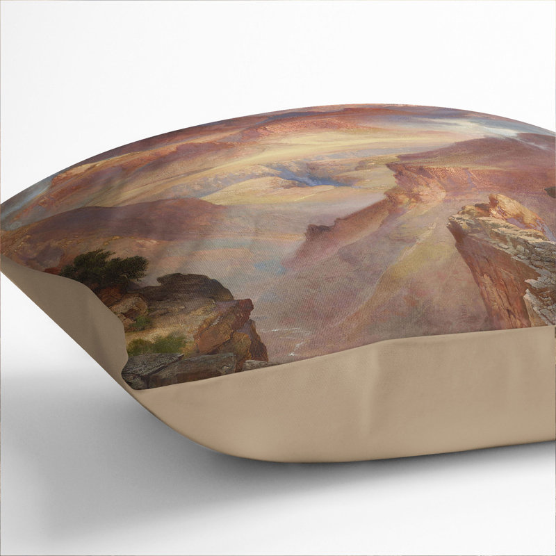 Square Cushion, 40cm H x 40cm W x 15cm D, Stone