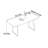 Rectangular dining table for home use-1471362781