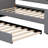 Upholstered Daybed With LED Belt And Trundle-743968746