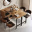 Buffet de 91,7 pouces en MDF avec tiroirs pour armoires de rangement pour la cuisine de la salle à manger, armoire de rangement moderne