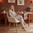 17.7'' H Linen Modern Upholstered Armchair Dining Chair (Set of 2) -1672803254