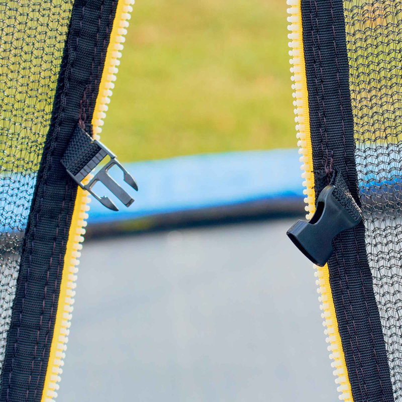 Dellonda 365.8cm Round Backyard Trampoline with Safety Enclosure