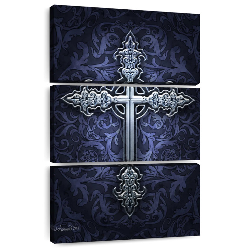 Kelan Gothic Cross, 32" H x 20" W