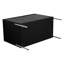 Meuble-lavabo en chêne foncé 36 po, surface de rangement hydrofuge 36 po, aspect moderne - couleur