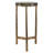 Tiayana Glass Top End Table