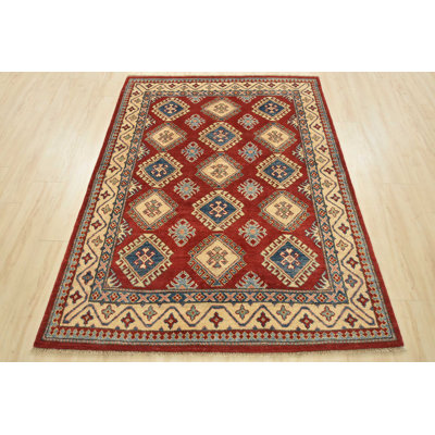 Garamy Hand Knotted Wool Oriental Indoor Rug