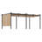 Aoodor Aluminum Pergola with Canopy-86865223-97922609