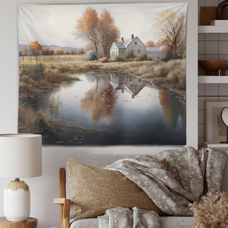 Polyester Tapestry, 50" H x 60" W