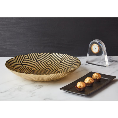 Geo Gold Bowl
