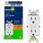 Leviton SmartlockPro 15 Amp 125 Volt Duplex Watthite GFCI Outlet 5-15R 1 Pack