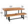 Mcgahan 6 - Person Acacia Wood Patio Dining Set with Rectangular Table