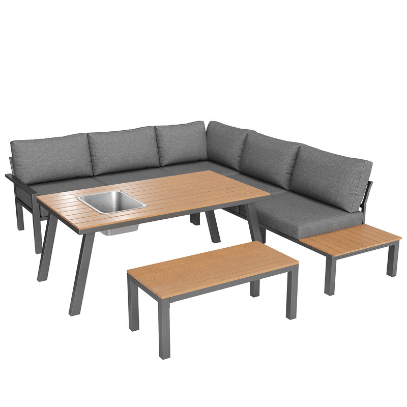 Outdoor Furniture Garden Lounge Set For 6-7  People