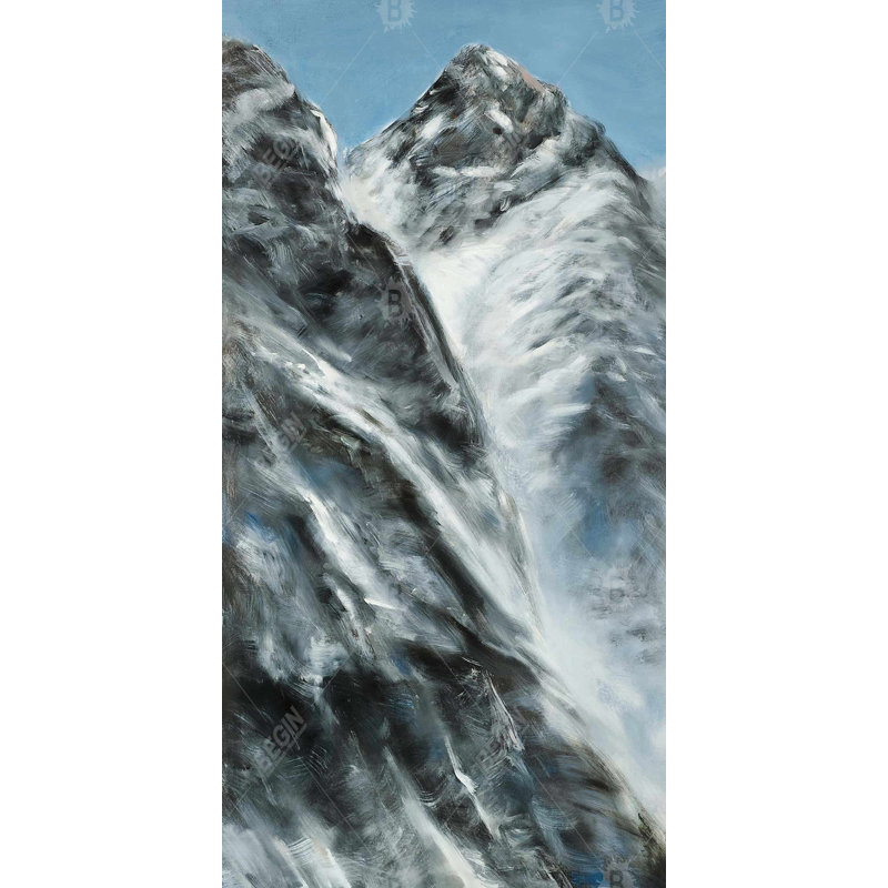 Montagnes de Lhotse, toile murale - Népal, art décoratif
