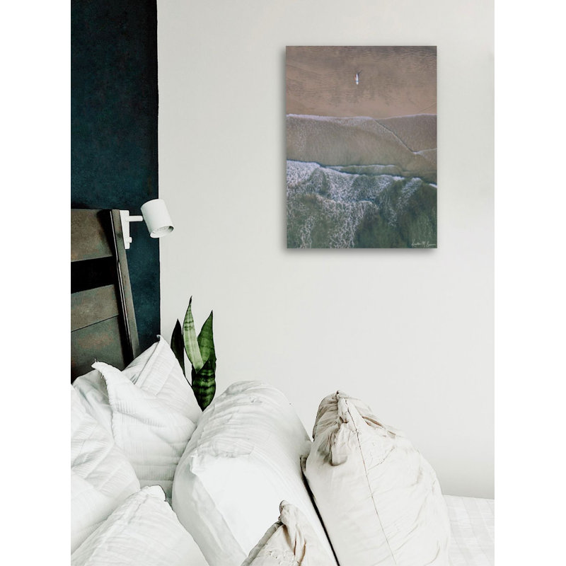 Salt + Water Print by Kristen M. Brown, 24" H x 18" W x 1.25" D, Wrapped Canvas