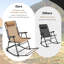 Chaise berçante d'extérieur en métal Myiesha-967939700