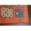 Tapis corail en laine noué à la main de conception unique 4 pi 10 po x 7 pi 9 po New Age
