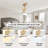 52 In. 3 Solid Wood Blades Indoor Ceiling Fan With Led Light-77392764