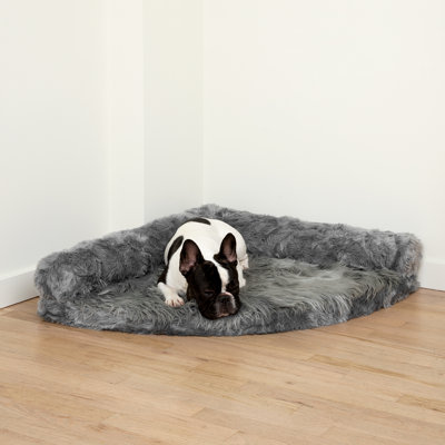 Orthopedic Faux Fur Pet Bed