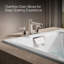 Baignoire tourbillon encastrée / encastrable 66 po x 36 po Tea-for-Two, bonde réversible-51403848
