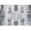 Jacquard Abstract Area Rug in Silver/Dark Gray-70063576