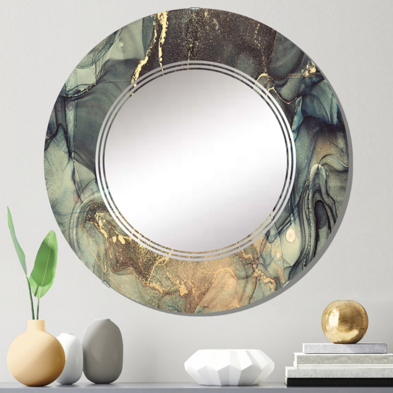 Circle Mirror, 24" x 24"
