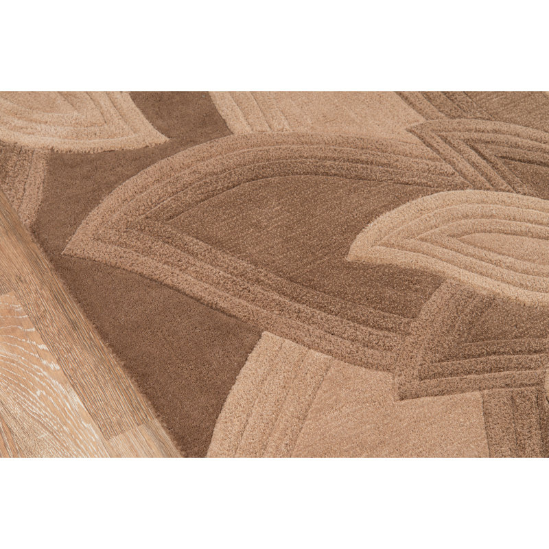 Tapis moka en laine touffeté à la main Cloninger, Tapis de couloir 2 pi 3 po x 8 pi