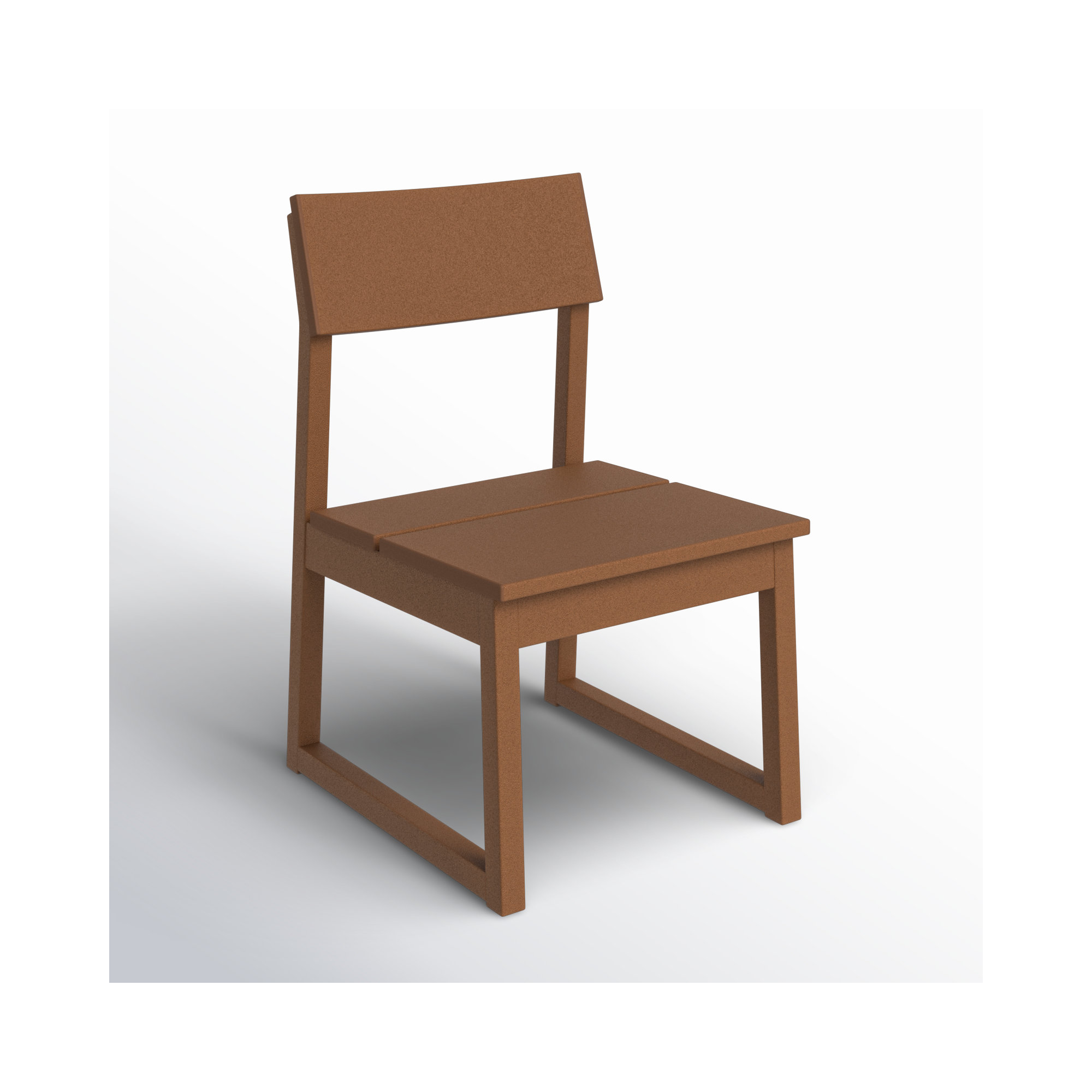 EDGE Dining Side Chair, Teak